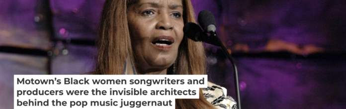 Sylvia Moy was a trailblazing Motown songwriter. L. Busacca/WireImage for Songwriter's Hall of Fame